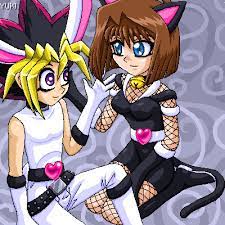Dm джоночи кацуя юги муто жрец акунадин жрец карим жрец мах… Kitty Anzu And Bunny Yugi By Yukidragon Fur Affinity Dot Net