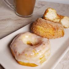 Air fry + make glaze. Quick Air Fryer Doughnuts Glazed Cinnamon Sugar This Old Gal