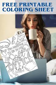 See more ideas about coloring pages, adult coloring pages, colouring pages. Work From Home Adult Coloring Page