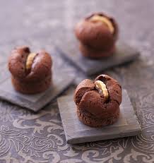 Petits Gateaux Fondants Chocolat Banane Recette Petits Gateaux Fondants Fondant Chocolat Banane Fondant Au Chocolat Facile