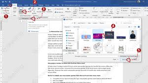 Cara Memasukkan Dan Mengatur Gambar Di Ms Word Lengkap