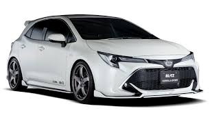 Toyota corolla hatchback gets new turbo sport model in japan. Blitz Aero Speed R Concept Corolla Sport Nengun Performance