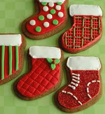 Christmas Stocking Decorated Sugar Cookie Royal Icing Red White Green Polka Christmas Cookies Decorated Christmas Stocking Cookies Edible Christmas Gifts