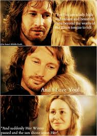 The enemy? faramir turns over the dead southron. faramir: For You Are A Lady High And Valiant Faramir To Eowyn I Love Their Beautiful Love Story The Hobbit Faramir And Eowyn Eowyn And Faramir