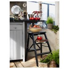 Bekvam Black Stepladder 3 Steps Ikea