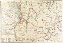 Washington State Railroad Map Washington State Railroads: Map, History, Abandoned Lines