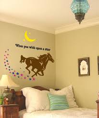 Horse wall decals personalized horse decals horse wall decal girls horse decor horse vinyl decal horse name decal girls bedroom decal n037. Childs Room Decor Horse Quote Decal Horse Sticker Girls Etsy