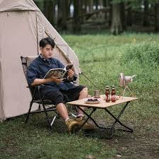 Ghế cắm trại xếp gọn TY10 kèm gối NatureHike NH22JU013