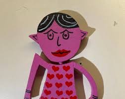 Diagonal Striped Super Annoyed Critter