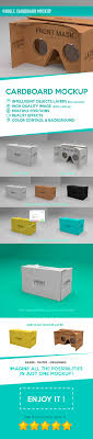 Google Cardboard Mockup Google Cardboard Print Mockup Mockup