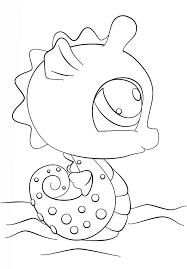 If you really dig lps, whether you're a kid or a kid at heart, you can remember your childhood with our lps coloring pages. Littlest Pet Shop Seahorse Coloring Page Free Printable Coloring Pages For Kids