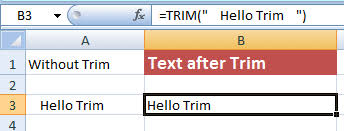 Removing spaces in cells can be annoying because it is difficult to find the exact position. How To Remove Spaces By Excel Trim Function 5 Examples