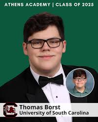 Athens Academy is pleased to announce Joshua Xie as valedictorian and John  Maxwell McKillip as salutatorian for the Class of 2025. They will graduate  alongside their 82 classmates