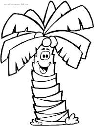 Each printable highlights a word that starts. Palm Tree Color Page Tree Coloring Page Palm Tree Clip Art Leaf Coloring Page