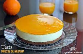 Tartas Sin Horno Para El Verano Ideales Mousse De Naranja Tartas Sin Horno Tartas