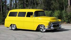 Image result for Chrome Yellow 1957 GMC