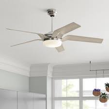 Casablanca stealth ceiling fans are available in a range of finishes with matching fan blade tips for a distinct design. Casablanca Fan 56 Correne 5 Blade Led Standard Ceiling Fan With Remote Control And Light Kit Included Reviews Wayfair