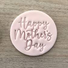 It falls on sunday, 9 may 2021 and most businesses follow regular sunday opening hours in the united states. Amazon Com Happy Mothers Day Fondant Embosser Or Cookie Stamp Mother S Day Embossing Stamp Handmade