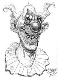 Lettered by nick marino.the teenagers of townsville are being gruesomely murdered circus style! Pencil Scary Clown Drawing Novocom Top