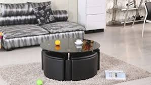 Now from $1,105.00 beacon square coffee table. Round Ottoman Coffee Table With Round Glass Counter