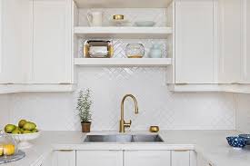 In search of inspired kitchen tile backsplash ideas, we scrolled through beautiful interiors on instagram. Best Quality Mosaics In New York Home Art Tile Herringbone Backsplash Herringbone Tile Backsplash Herringbone Backsplash Kitchen