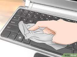 To clean inside the mouse, dip a cotton swab in rubbing alcohol and rub all of the components. 3 Ways To Clean A Laptop Keyboard Wikihow