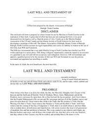 Last will and testament forms are documents that dictates how you wish to distribute your property and assets when you die. Free Last Will And Testament Forms And Templates Word Pdf