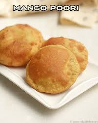 Mango Poori Mangalore Bun Style Mango Puri Raks Kitchen Recipe In 2020 Food Food To Make Mango Recipes