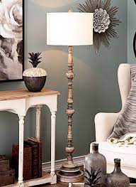 Classic Farmhouse Floor Lamp Farmhouse Floor Lamp Floor Lamps Living Room Wood Floor Lamp