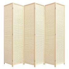 Beyond simply dividing rooms, room dividers can provide a new look to a space by adding texture or serving as pieces of art. Rhf 6 Ft Tall Extra Wide Double Hinged Bamboo Room Divider 6 Panel Room Divider Screen Room Dividers And Folding Privacy Screens 6 Panel Freestanding Room Dividers Bamboo 6 Panel Walmart Com Walmart Com