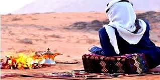 شعر بدوي يصف ويمدح الرجال