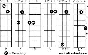 chords for fiddle b bm b7