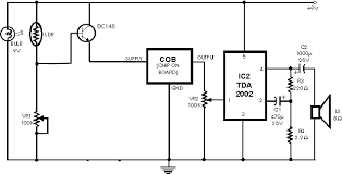 Any partition or similar obstruction that is less than 18 in (45 cm) from the ceiling should be. Smoke Detector Circuit Schematic