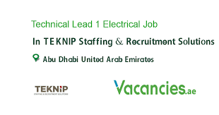 Technical Lead 1 Electrical Instrumentation Executive Jobs Operations Management Business Analyst