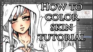 Well anatomy's a broad subject; How To Color Anime Skin Tutorial Photoshop Youtube