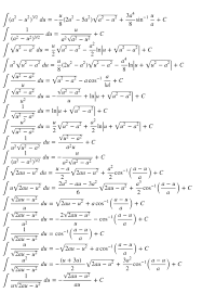 Integration Math Formulas Studying Math Mathematics Worksheets