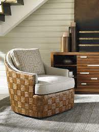 The frame could be aluminium, wood, steel or plastic, while the upholstery could be mesh or polyester. Island Fusion Nagano Swivel Chair Furniture Slipcovers For Chairs Florida Furniture