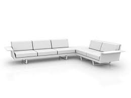 Vondom 5 Sitzer Ecksofa Mit Integriertem Tisch Flat Links Kaufen Im Borono Online Shop Garten Couch Sofa Tisch