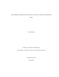 PDF) Sexual Deepfakes and Image-Based Sexual Abuse: Victim-Survivor  Experiences and Embodied Harms
