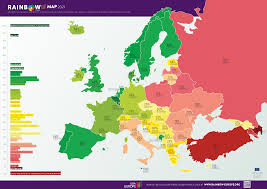 Map directory » europe ». Rainbow Europe 2021 Ilga Europe