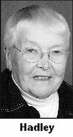 GERALDINE HADLEY Obituary (1925