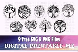My svg files are easy to cut, and assemble beautifully! Tree Of Life Silhouette Forest Svg Graphic By Digitalprintableme Creative Fabrica