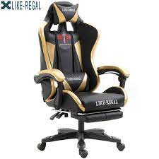 Click here for ergonomic gaming chair. Like Regal New Arrival Racing Synthetic Leather Gaming Wcg Chair Office Chairs Aliexpress