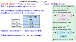 Calculating A Repeated Percentage Change Mr Mathematics Com