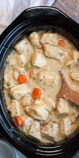 Slow Cooker Chicken And Dumplings The Magical Slow Cooker Recipe Crockpot Recipes Easy Chicken Crockpot Recipes Crockpot Recipes Slow Cooker