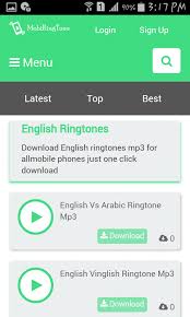 Download English Ringtones Mp3 For Allmobile Phones Just One Click Download Phone Ringtones Mobile Ringtones Ringtones