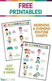 12 Best Morning Routine Kids Images In 2019 Routine Chart