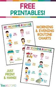 12 Best Morning Routine Kids Images In 2019 Routine Chart