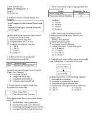 Ajukan pertanyaan tentang tugas sekolahmu. Ujian Formatif Sejarah Form 5