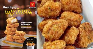 Mcdonald's released a spicy version of their classic chicken mcnuggets. Spicy Mcnuggets Are Going Away Soon Mcdonald S To Offer 50 Off 9pc Meals From Apr 12 Great Deals Singapore